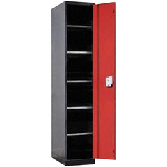 Hallowell - Steel Workbench & Workstation Locker - 24" Deep, 78" High, Use with Fort Knox Modular Utility Storage & Workbench System - Eagle Tool & Supply