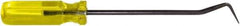 Proto - 10-3/4" OAL Hook Pick - 90° Hook, Alloy Steel with Fixed Points - Eagle Tool & Supply