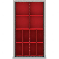 LISTA - 12-Compartment Drawer Divider Layout for 3.15" High Drawers - Eagle Tool & Supply