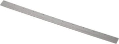 PRO-SOURCE - 36" Rubber Blade Squeegee Refill - Tapered End, Gray - Eagle Tool & Supply