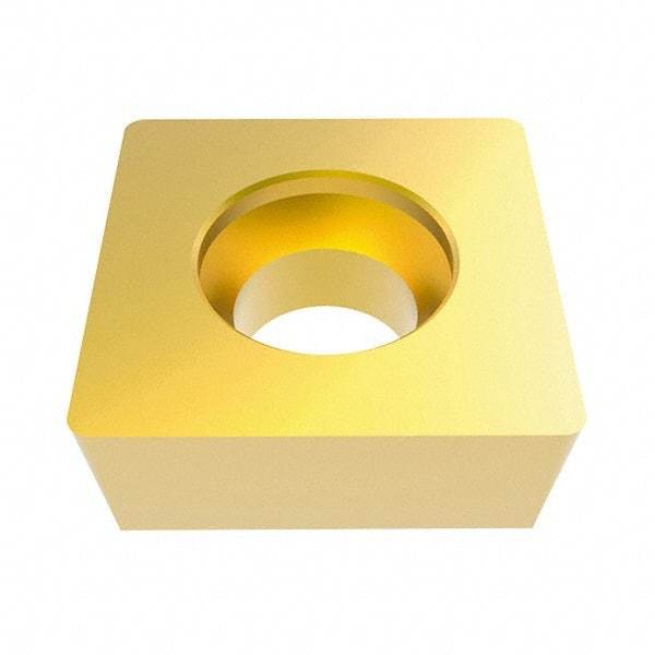 Allied Machine and Engineering - SCMT09T304 Carbide Indexable Drill Insert - Uncoated, Square, 3/8" Inscribed Circle - Eagle Tool & Supply
