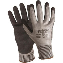 Wells Lamont - Size M (8), ANSI Cut Lvl 4, Puncture Lvl 4, Abrasion Lvl 4, Rubber Coated Cut & Puncture Resistant Gloves - Eagle Tool & Supply
