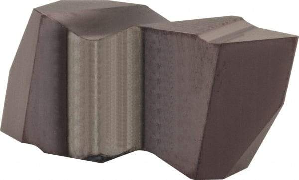 Hertel - ITP4 Grade HC215, Internal/External Partial Profile 60° Threading Insert - 1.25 to 6.25mm & 4 to 20 TPI Ext Pitch, 20 to 6.25mm & 4 to 12 TPI Int Pitch, Left Hand Insert, TiAlN Finish, Carbide - Eagle Tool & Supply