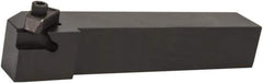 Hertel - IS, External, Right Hand, 0.29" Max Depth of Cut, 1" Min Groove Width, Indexable Grooving Tool Holder - IA.4R Insert Compatibility, 1" Shank Height, 1" Shank Width, 6" OAL - Eagle Tool & Supply