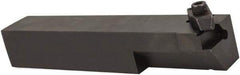 Hertel - IE, External, Left Hand, 1" Max Depth of Cut, 1" Min Groove Width, Indexable Grooving Tool Holder - IA.2R Insert Compatibility, 1/2" Shank Height, 1/2" Shank Width, 3-1/2" OAL - Eagle Tool & Supply