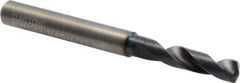 Sumitomo - #7 135° Solid Carbide Screw Machine Drill Bit - TiAlCr/TiSi Finish, 0.9843" Flute Length, 2.5591" OAL - Eagle Tool & Supply