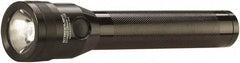 Streamlight - White LED Bulb, 390 Lumens, Industrial/Tactical Flashlight - Black Aluminum Body, 1 AA NiMH Battery Included - Eagle Tool & Supply