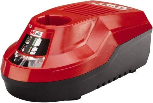 Milwaukee Tool - 4 Volt, 1 Battery Lithium-Ion Power Tool Charger - 30 min to Charge - Eagle Tool & Supply