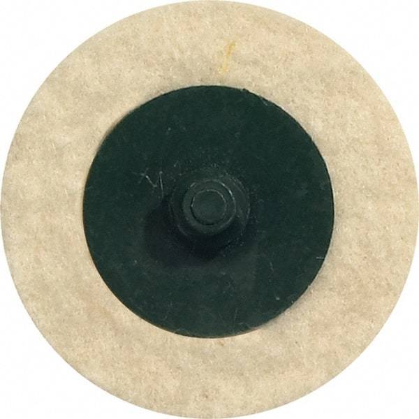 WALTER Surface Technologies - 3" Diam, Unmounted Buffing Wheel - Quick Change Felt Disc - Eagle Tool & Supply