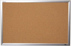 Ability One - 36" Wide x 2" High Self-Heal Cork Bulletin Board - Natural (Color) - Eagle Tool & Supply