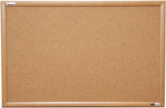 Ability One - 37" Wide x 2" High Self-Heal Cork Bulletin Board - Natural (Color) - Eagle Tool & Supply