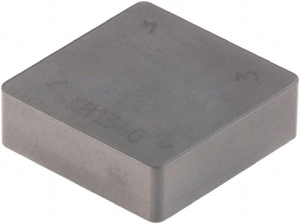 Kennametal - CNM432 Grade KB1340 PCBN Turning Insert - Uncoated, 80° Diamond, 1/2" Inscr Circle, 3/16" Thick, 1/32" Corner Radius - Eagle Tool & Supply