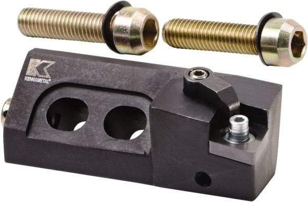 Kennametal - MCLN, Left Hand Cut, -5° Lead Angle, 32mm Shank Height x 32mm Shank Width, Negative Rake Indexable Turning Toolholder - 171.25mm OAL, CN..1606.. Insert Compatibility, Series Kenloc - Eagle Tool & Supply