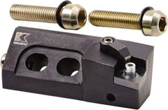 Kennametal - MCLN, Left Hand Cut, -5° Lead Angle, 32mm Shank Height x 32mm Shank Width, Negative Rake Indexable Turning Toolholder - 171.25mm OAL, CN..1606.. Insert Compatibility, Series Kenloc - Eagle Tool & Supply
