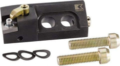 Kennametal - MCLN, Right Hand Cut, -5° Lead Angle, 32mm Shank Height x 32mm Shank Width, Negative Rake Indexable Turning Toolholder - 171.25mm OAL, CN..1606.. Insert Compatibility, Series Kenloc - Eagle Tool & Supply