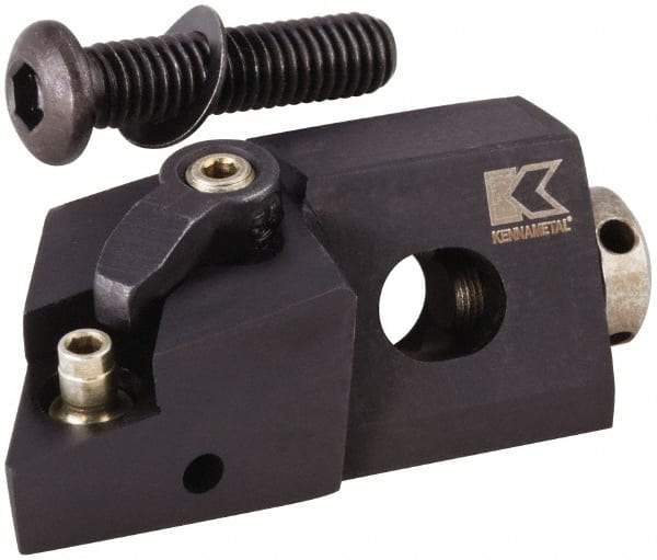 Kennametal - Series Kenloc, Right Hand, MDJN Toolholder Compatibility, DN.. Insert Compatibility, Indexable Turning Cartridge - Pin & Clamp Holding Method, 55mm OAL x 14mm OAW x 19.25mm OAH - Eagle Tool & Supply