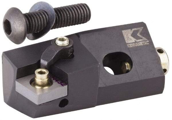 Kennametal - Series Kenloc, Right Hand, MCKN Toolholder Compatibility, CN.. Insert Compatibility, Indexable Turning Cartridge - Pin & Clamp Holding Method, 3mm Max Depth of Cut, 55mm OAL x 14mm OAW x 19.25mm OAH - Eagle Tool & Supply