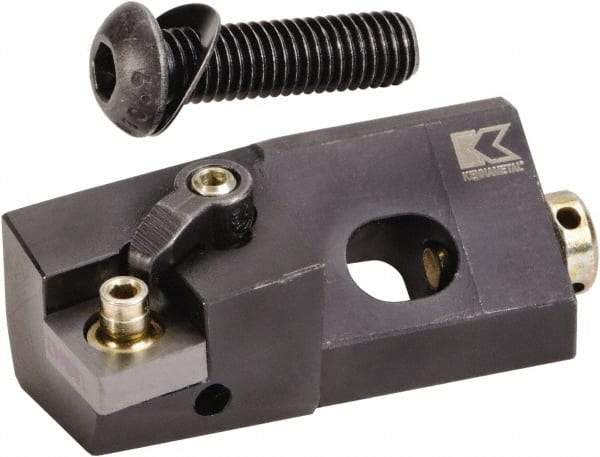 Kennametal - Series Kenloc, Right Hand, MSYN Toolholder Compatibility, SN.., TP.. Insert Compatibility, Indexable Turning Cartridge - Pin & Clamp Holding Method, 1.02mm Max Depth of Cut, 63mm OAL x 18mm OAW x 22.25mm OAH - Eagle Tool & Supply