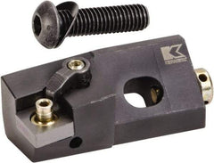 Kennametal - Series Kenloc, Right Hand, MSYN Toolholder Compatibility, SN.., TP.. Insert Compatibility, Indexable Turning Cartridge - Pin & Clamp Holding Method, 1.02mm Max Depth of Cut, 55mm OAL x 14mm OAW x 19.25mm OAH - Eagle Tool & Supply