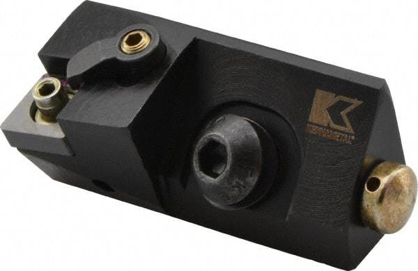 Kennametal - Series Kenloc, Right Hand, MCLN Toolholder Compatibility, CN.. Insert Compatibility, Indexable Turning Cartridge - Pin & Clamp Holding Method, 70mm OAL x 18mm OAW x 24.75mm OAH - Eagle Tool & Supply