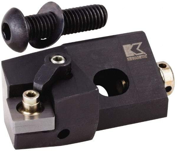 Kennametal - Series Kenloc, Right Hand, MSRN Toolholder Compatibility, SN.., TP.. Insert Compatibility, Indexable Turning Cartridge - Pin & Clamp Holding Method, 55mm OAL x 14mm OAW x 19.25mm OAH - Eagle Tool & Supply