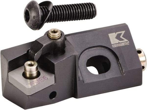 Kennametal - Series Kenloc, Right Hand, MSKN Toolholder Compatibility, SN.. Insert Compatibility, Indexable Turning Cartridge - Pin & Clamp Holding Method, 3.74mm Max Depth of Cut, 70mm OAL x 18mm OAW x 24.75mm OAH - Eagle Tool & Supply