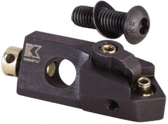 Kennametal - Series Kenloc, Left Hand, MSSN Toolholder Compatibility, SN.. Insert Compatibility, Indexable Turning Cartridge - Pin & Clamp Holding Method, 6.09mm Max Depth of Cut, 44mm OAL x 10mm OAW x 14.75mm OAH - Eagle Tool & Supply