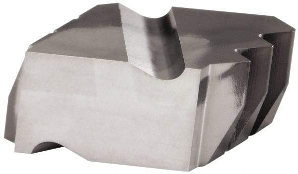 Kennametal - NDC88 Grade KCU10, Internal/External NPT Threading Insert - 8 TPI Int Pitch, Right Hand Insert, AlTiN Finish, Carbide - Eagle Tool & Supply