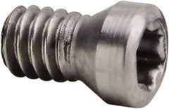 Kennametal - Torx Cap Screw for Indexable Milling Cutters - M4x0.7 Thread, For Use with Inserts - Eagle Tool & Supply