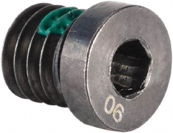 Kennametal - Coolant Lock Screw for Indexable End Mills - M4x0.7 Thread, For Use with Rotary Coolant Adapters - Eagle Tool & Supply