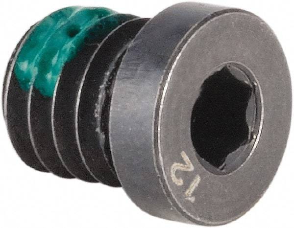 Kennametal - Coolant Lock Screw for Indexable End Mills - M4x0.7 Thread, For Use with Rotary Coolant Adapters - Eagle Tool & Supply