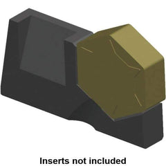 Kennametal - HNG. 0905 Insert Style, Indexable Milling Cartridge - Series HexaCut - Eagle Tool & Supply