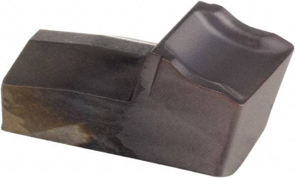 Kennametal - A2060 CM KCU25 Grade, 0.2362" Cutting Width, Carbide Cutoff Insert - 0° Neutral Lead Angle, 0.012" Cnr Rad, AlTiN Coated, Single End - Eagle Tool & Supply