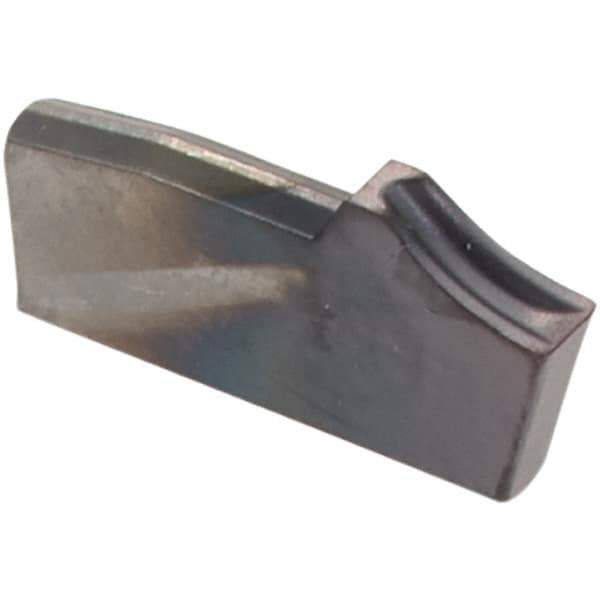 Kennametal - A2016 CM KCU25 Grade, 0.063" Cutting Width, Carbide Cutoff Insert - 0° Neutral Lead Angle, 0.004" Cnr Rad, AlTiN Coated, Single End - Eagle Tool & Supply