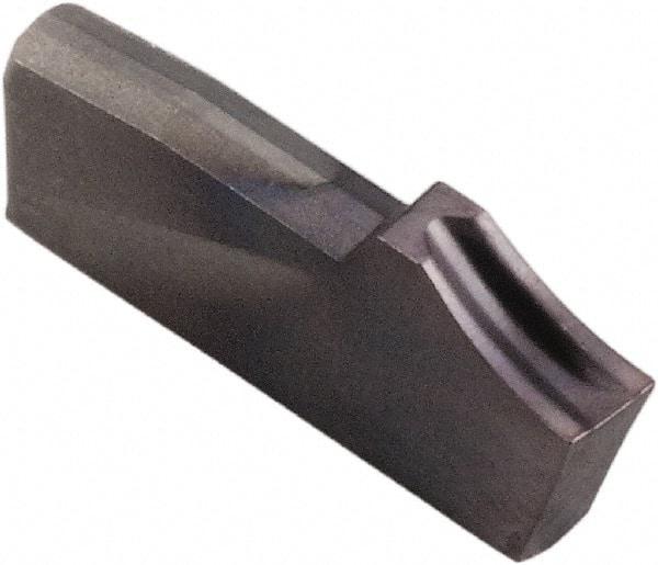 Kennametal - A2016 CM KCU25 Grade, 0.063" Cutting Width, Carbide Cutoff Insert - 6° Left Hand Lead Angle, AlTiN Coated, Single End - Eagle Tool & Supply