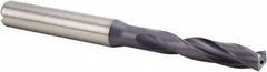 Kennametal - 6.2mm 140° Spiral Flute Solid Carbide Screw Machine Drill Bit - Eagle Tool & Supply