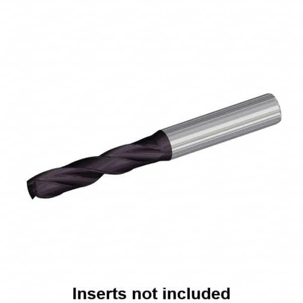 Kennametal - 5.6mm 132° Spiral Flute Solid Carbide Taper Length Drill Bit - Eagle Tool & Supply