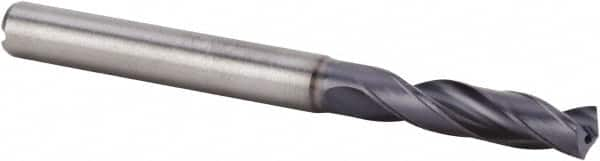 Kennametal - 7/32" 140° Spiral Flute Solid Carbide Screw Machine Drill Bit - Eagle Tool & Supply