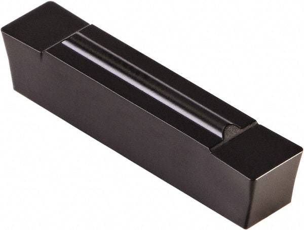 Kennametal - 0505G B Grade KC9320, 5.05mm Cutting Width Carbide Grooving Insert - 4.19mm Max Depth of Cut, Neutral, 0.41mm Corner Radius, TiCN/Al2O3 Finish - Eagle Tool & Supply
