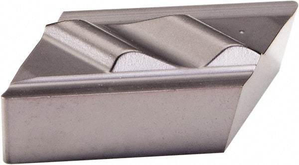 Kennametal - NPR131, KCU25 Grade Carbide Profiling Insert - AlTiN Finish, 55° Incl Angle, Parallelogram, 0.608" Side Length, 3/16" Thick, 1/64" Corner Radius - Eagle Tool & Supply