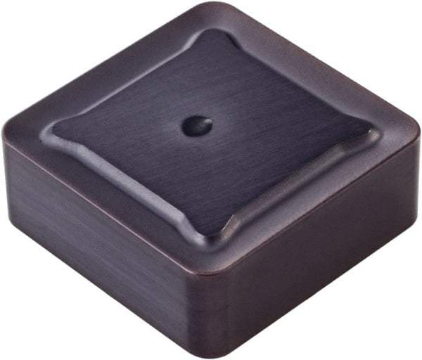Kennametal - SNXF433 Grade KC524M Carbide Milling Insert - TiAlN Finish, 0.1874" Thick, 1/2" Inscribed Circle, 3/64" Corner Radius - Eagle Tool & Supply