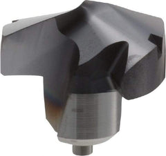 Kennametal - Series KenTIP, 25.4mm Diam Grade KCP15 140° Replaceable Drill Tip - Carbide, AlTiN Finish, ZD Seat Size - Eagle Tool & Supply