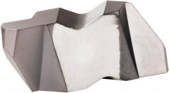 Kennametal - 3094NU Grade KCU25, 2.39mm Cutting Width Carbide Grooving Insert - 3.18mm Max Depth of Cut, Left Hand, 0.51mm Corner Radius, AlTiN Finish - Eagle Tool & Supply