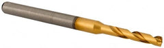 Kennametal - 2.8mm 140° Spiral Flute Solid Carbide Screw Machine Drill Bit - Eagle Tool & Supply