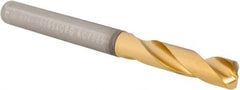 Kennametal - 15/64" 140° Spiral Flute Solid Carbide Screw Machine Drill Bit - Eagle Tool & Supply