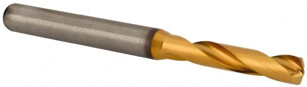 Kennametal - 5mm 140° Spiral Flute Solid Carbide Screw Machine Drill Bit - Eagle Tool & Supply