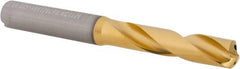 Kennametal - 23/64" 140° Spiral Flute Solid Carbide Screw Machine Drill Bit - Eagle Tool & Supply