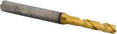 Kennametal - #14 140° Spiral Flute Solid Carbide Screw Machine Drill Bit - Eagle Tool & Supply