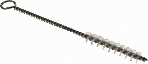 Kennametal - 5/16" Diam Nylon Spiral Brush - Single Spiral, 5/16" Filament Diam - Eagle Tool & Supply