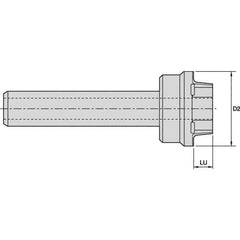 Kennametal - Spindle Taper Wiper - HSK100 Taper - Eagle Tool & Supply